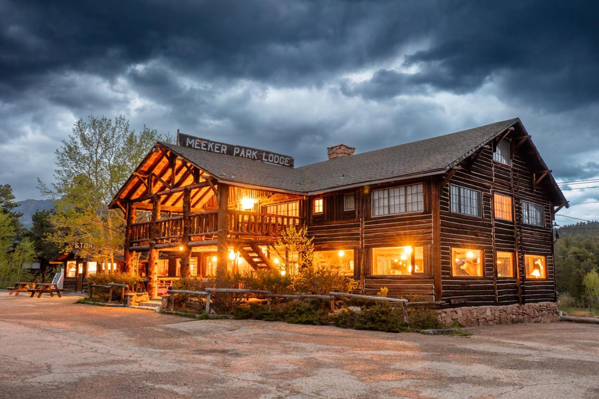 The Meeker Park Lodge Allenspark Exteriér fotografie