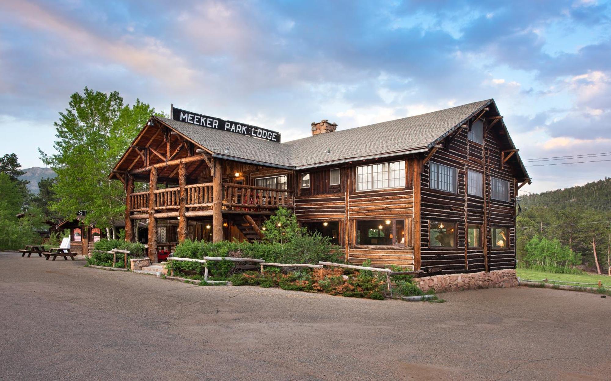 The Meeker Park Lodge Allenspark Exteriér fotografie