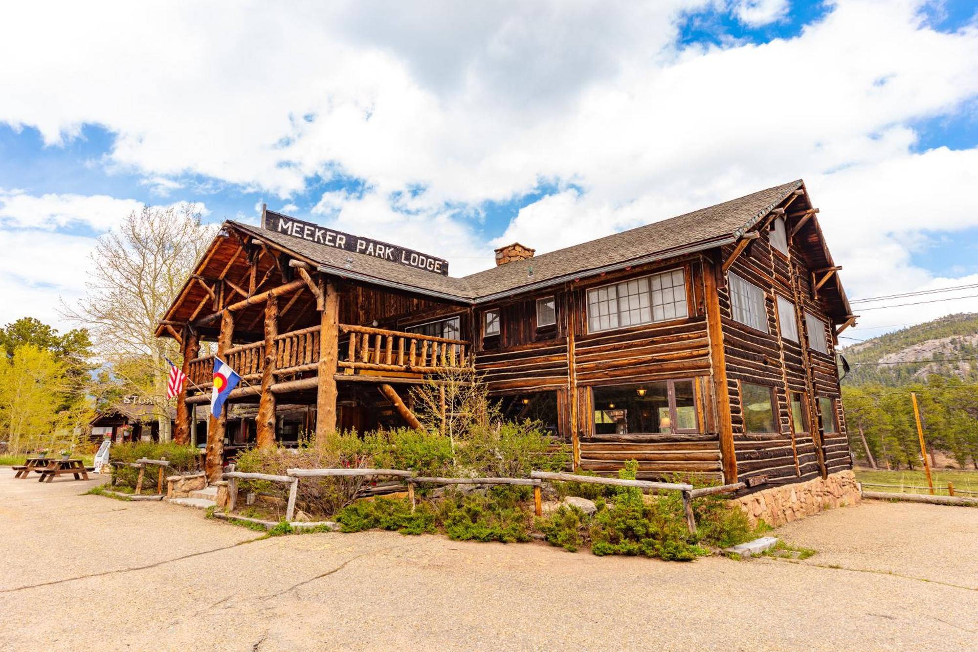 The Meeker Park Lodge Allenspark Exteriér fotografie